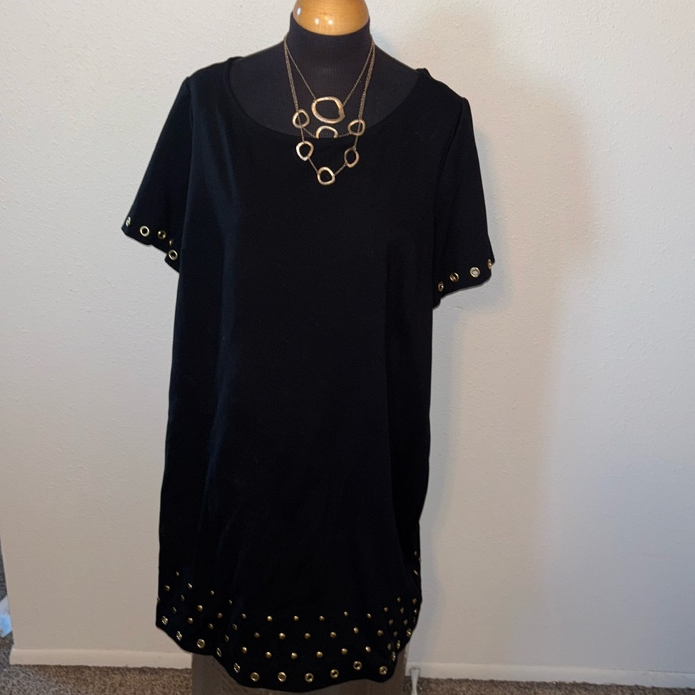 Roz & Ali Pullover Short Sleeved Dress size 20W